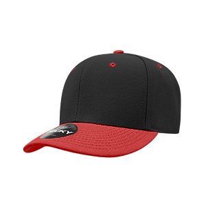 DECKY CLASSIC 206 6-Panel Low Profile Structured Cap | 206-BLK