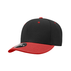DECKY CLASSIC 206 6-Panel Low Profile Structured Cap | 206-BLK