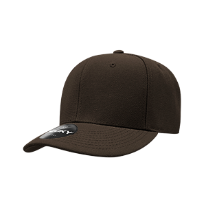 DECKY CLASSIC 206 6-Panel Low Profile Structured Cap | 206-BLK