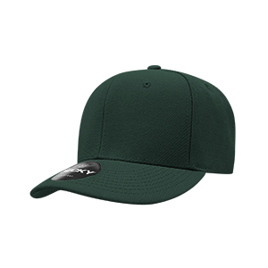 DECKY CLASSIC 206 6-Panel Low Profile Structured Cap | 206-BLK