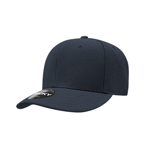 DECKY CLASSIC 206 6-Panel Low Profile Structured Cap | 206-BLK