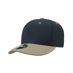 DECKY CLASSIC 206 6-Panel Low Profile Structured Cap | 206-BLK