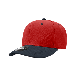 DECKY CLASSIC 206 6-Panel Low Profile Structured Cap | 206-BLK