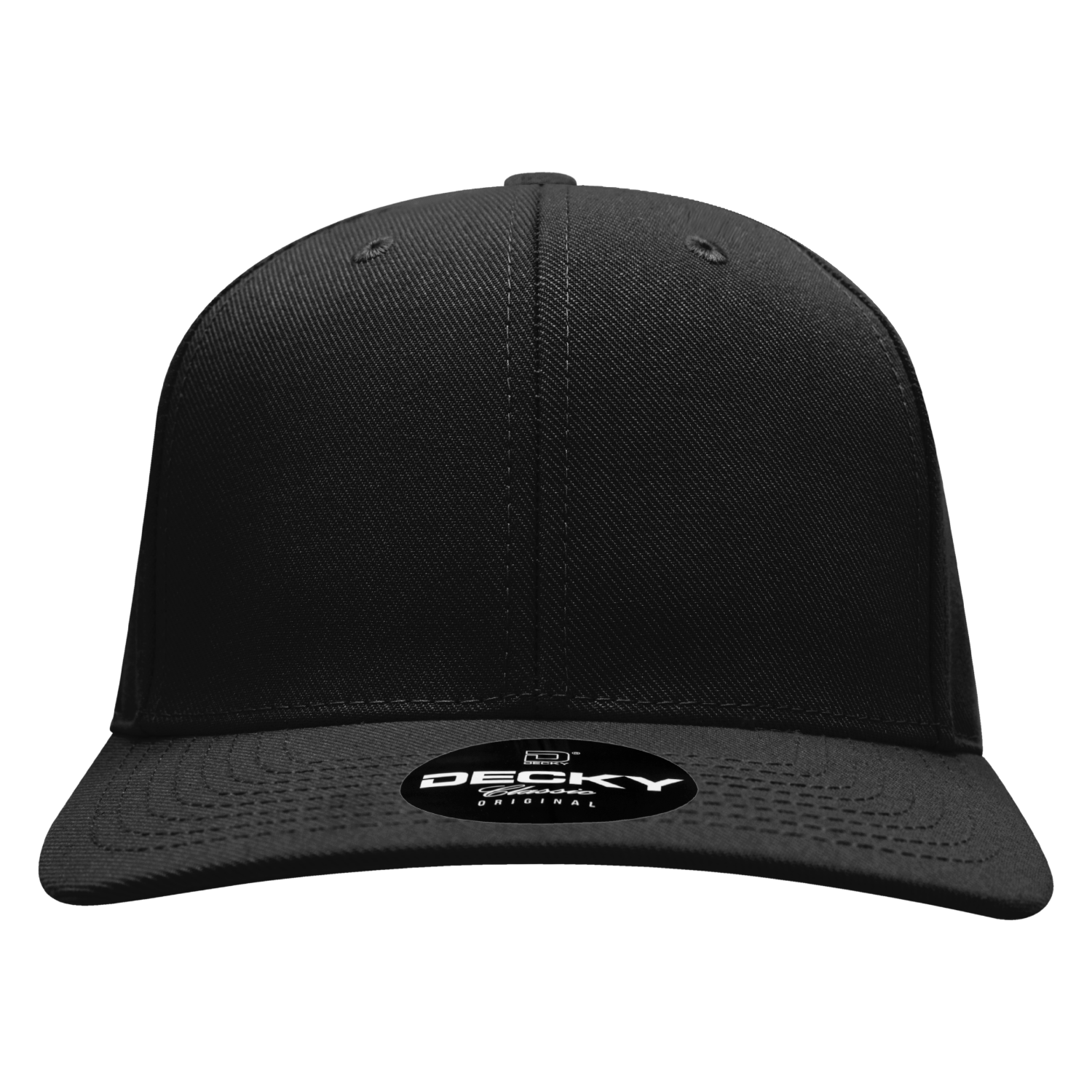 Decky Classic 207 6-Panel Mid Profile Structured Cap, Hook & Loop | 207