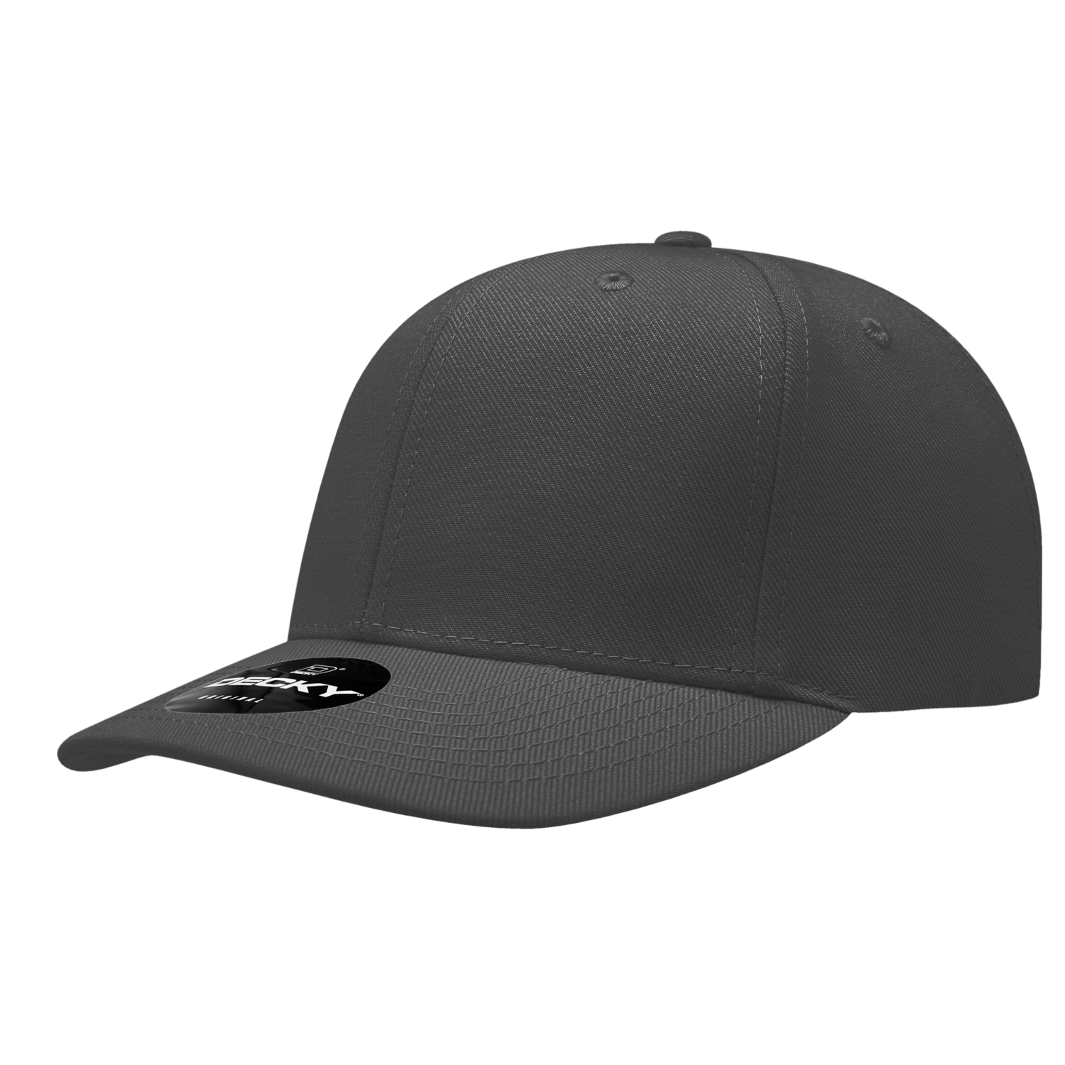Decky Classic 207 6-Panel Mid Profile Structured Cap, Hook & Loop | 207