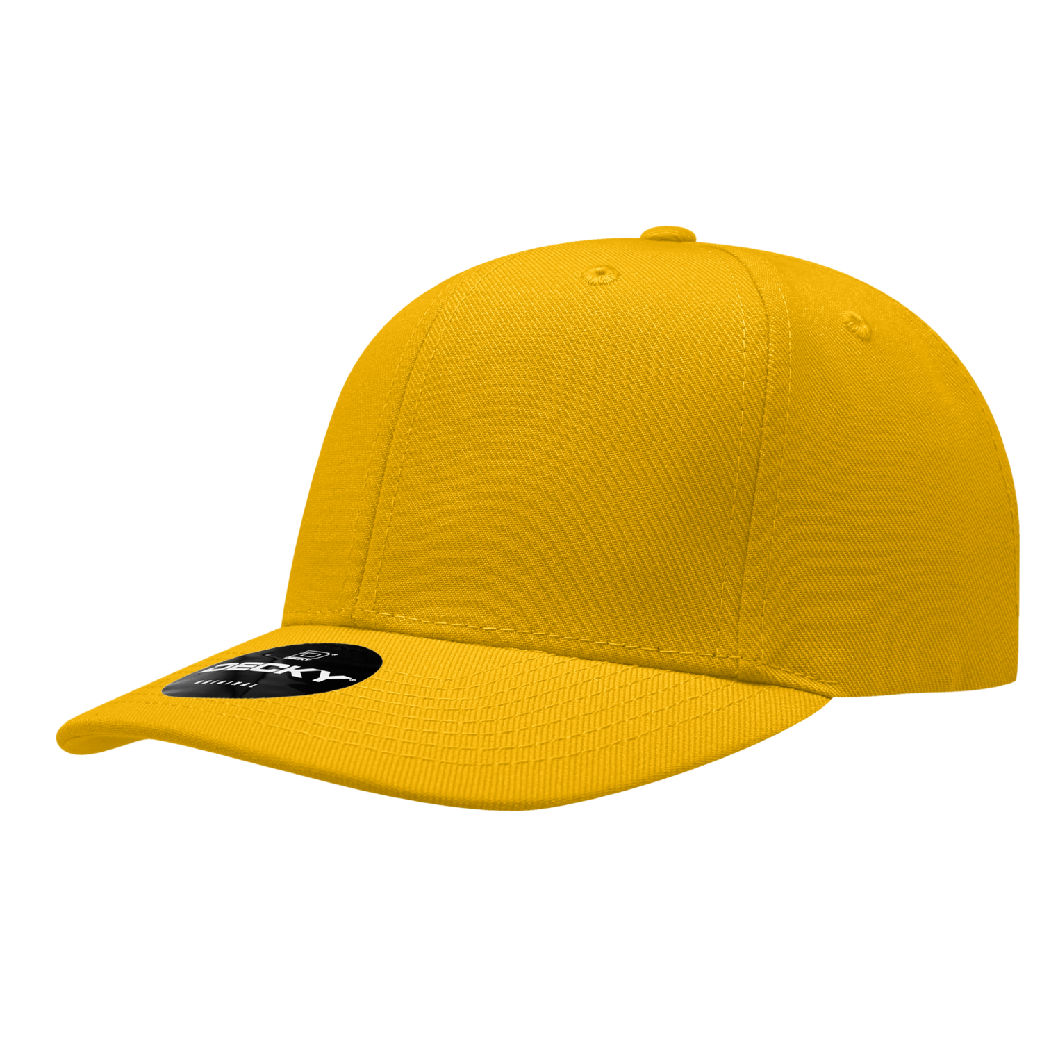 Decky Classic 207 6-Panel Mid Profile Structured Cap, Hook & Loop | 207
