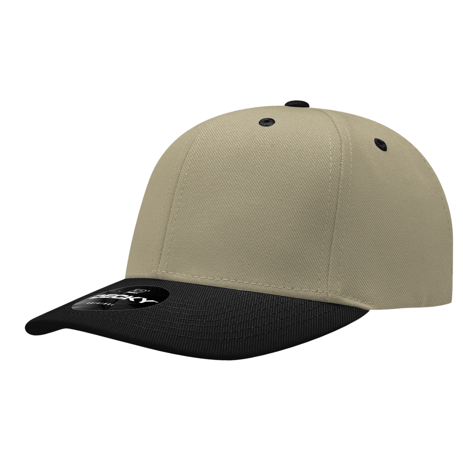 Decky Classic 207 6-Panel Mid Profile Structured Cap, Hook & Loop | 207