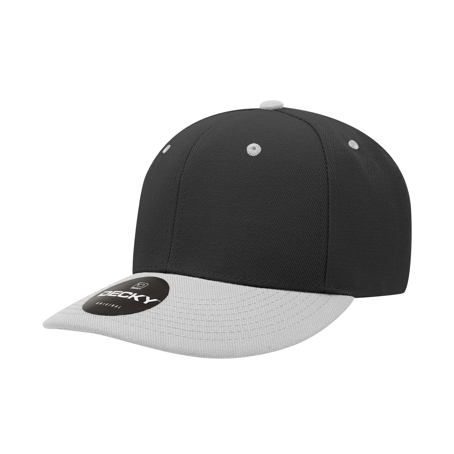 Decky Classic 207 6-Panel Mid Profile Structured Cap, Hook & Loop | 207