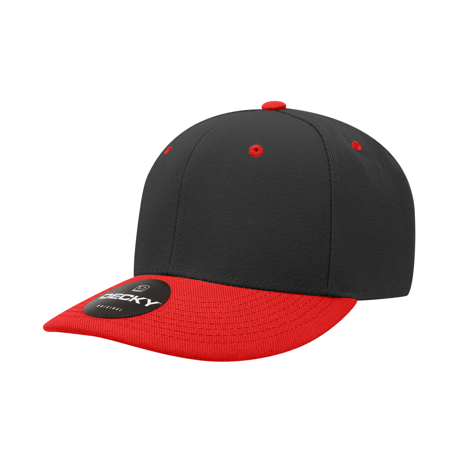 Decky Classic 207 6-Panel Mid Profile Structured Cap, Hook & Loop | 207