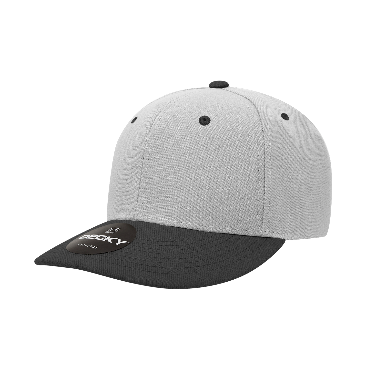 Decky Classic 207 6-Panel Mid Profile Structured Cap, Hook & Loop | 207