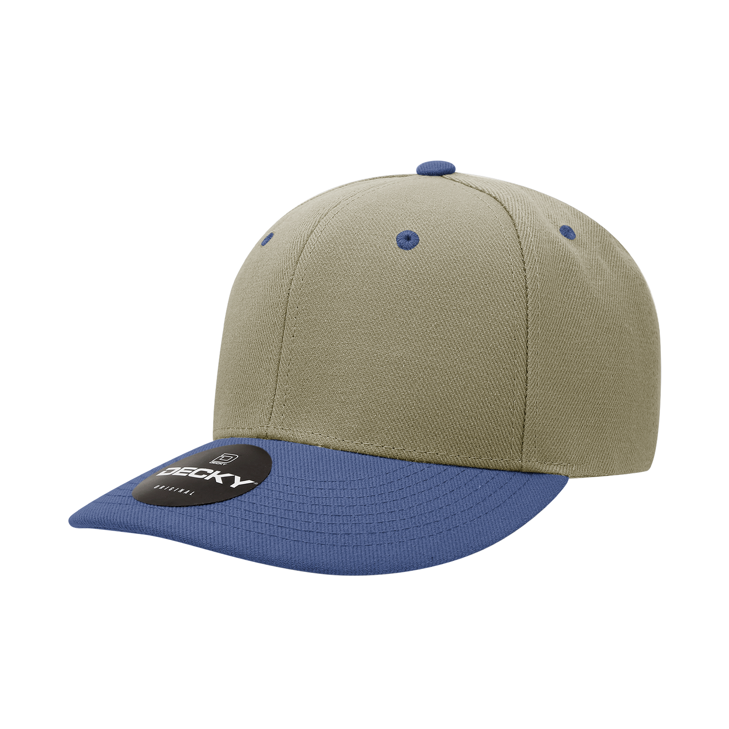 Decky Classic 207 6-Panel Mid Profile Structured Cap, Hook & Loop | 207