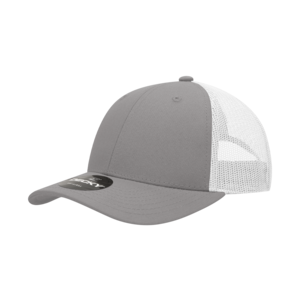 Decky 214 6-Panel Low Profile Structured Cotton Trucker Hat, Black/Black