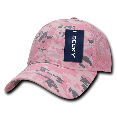 DECKY 225 6-Panel Low Profile Relaxed Camo Trucker Hat