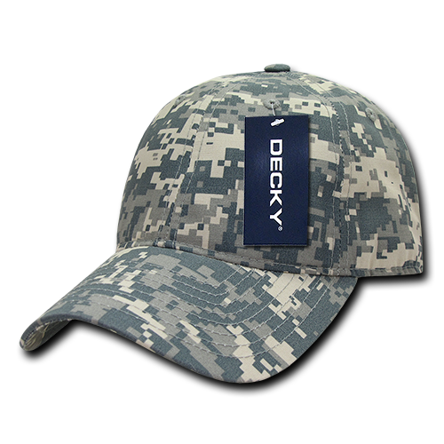 DECKY 239 6-Panel Low Profile Relaxed Ripstop Dad Hat | Acu