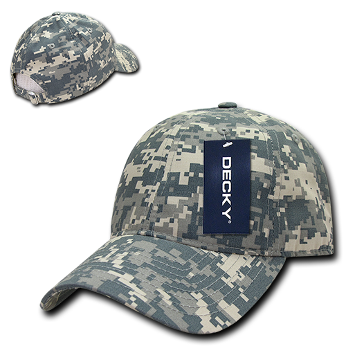 DECKY 239 6-Panel Low Profile Relaxed Ripstop Dad Hat | Acu