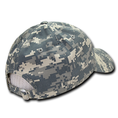 DECKY 239 6-Panel Low Profile Relaxed Ripstop Dad Hat | Acu