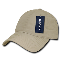 DECKY 239 6-Panel Low Profile Relaxed Ripstop Dad Hat