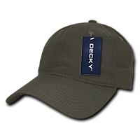 DECKY 239 6-Panel Low Profile Relaxed Ripstop Dad Hat