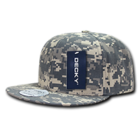 Decky 360 6-Panel High Profile Structured Ripstop Snapback Hat