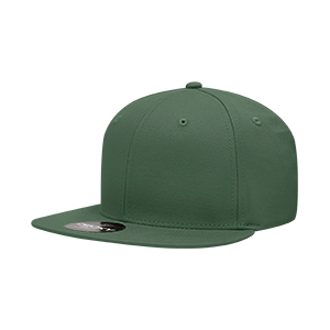 Decky 361 6-Panel High Profile Structured Cotton Blend Snapback Hat