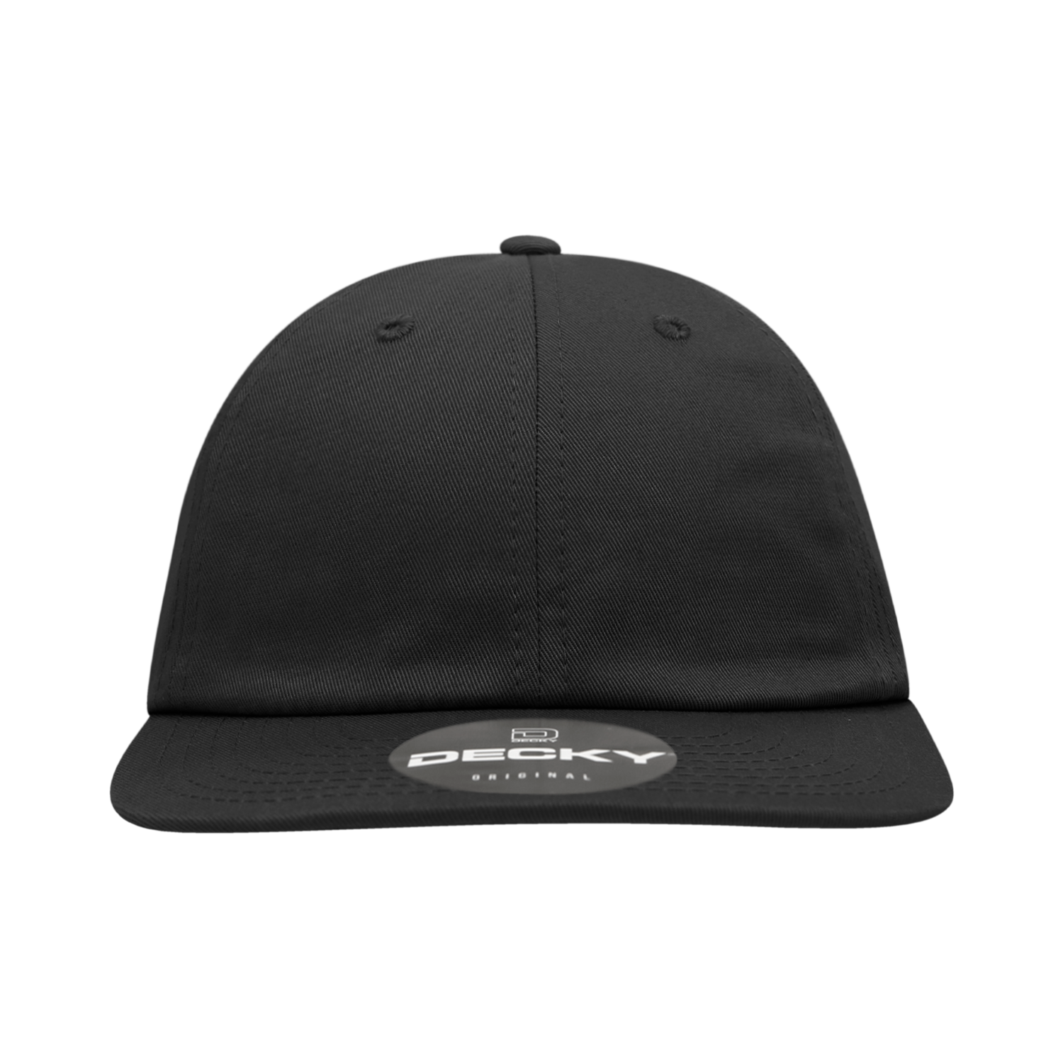 DECKY 370 6-Panel High Profile Relaxed Cotton Snapback Hat