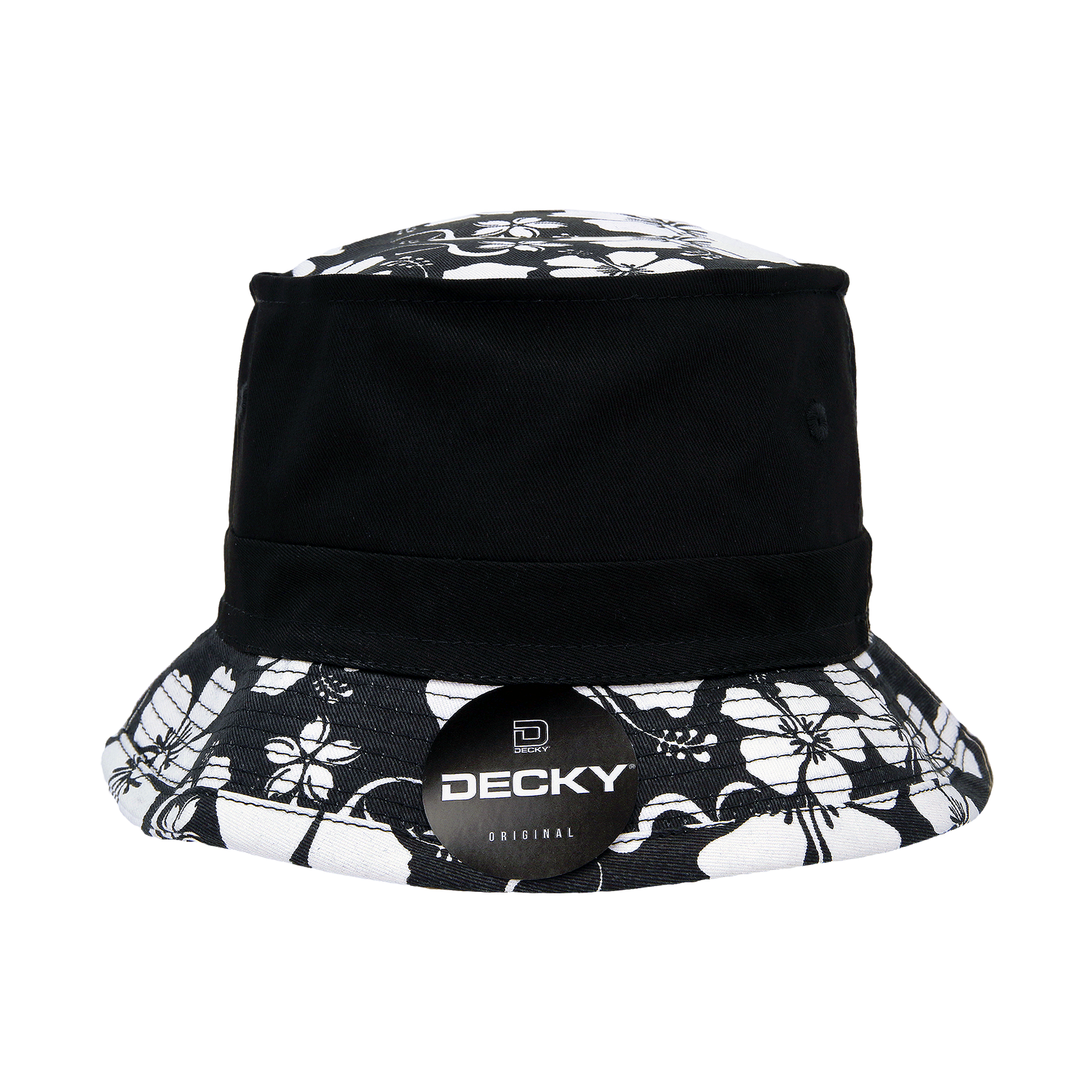DECKY 456 Structured Floral Brim Fisherman's Bucket Hat