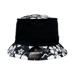 DECKY 456 Structured Floral Brim Fisherman's Bucket Hat