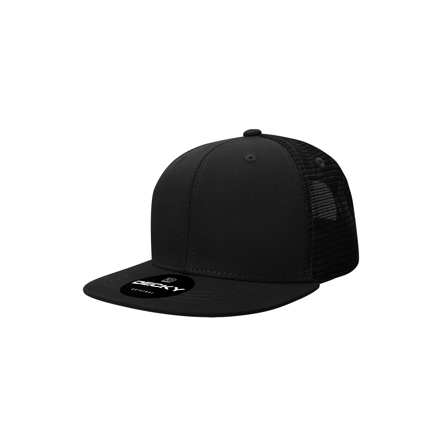 Youth 6 Panel High Profile Structured Cotton Trucker Hat