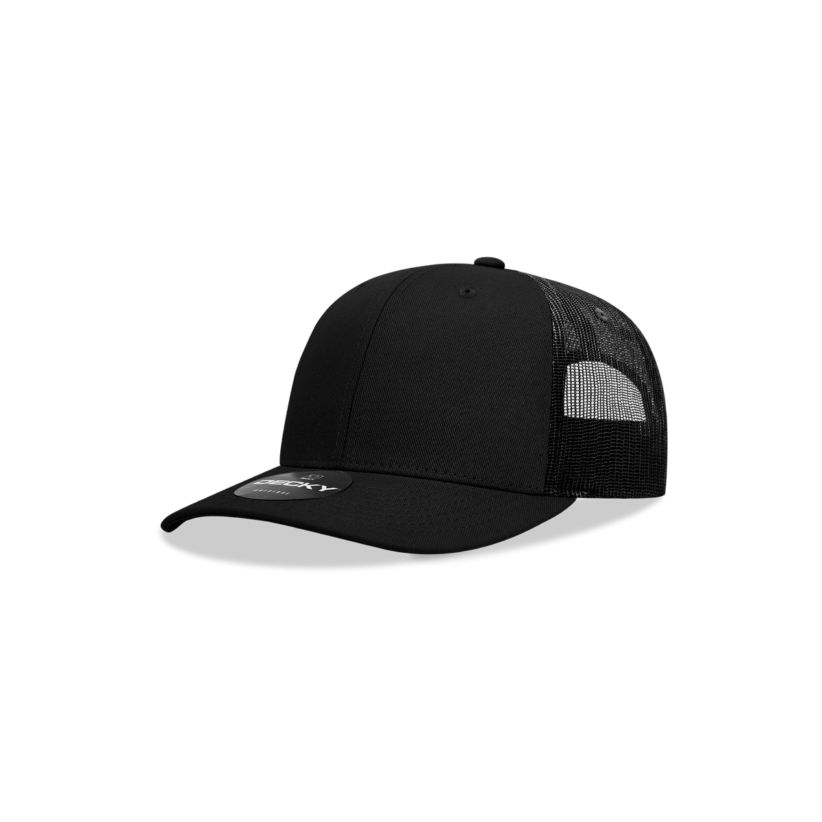 Decky 5019 Youth 6-Panel Mid Profile Structured Cotton Trucker Hat