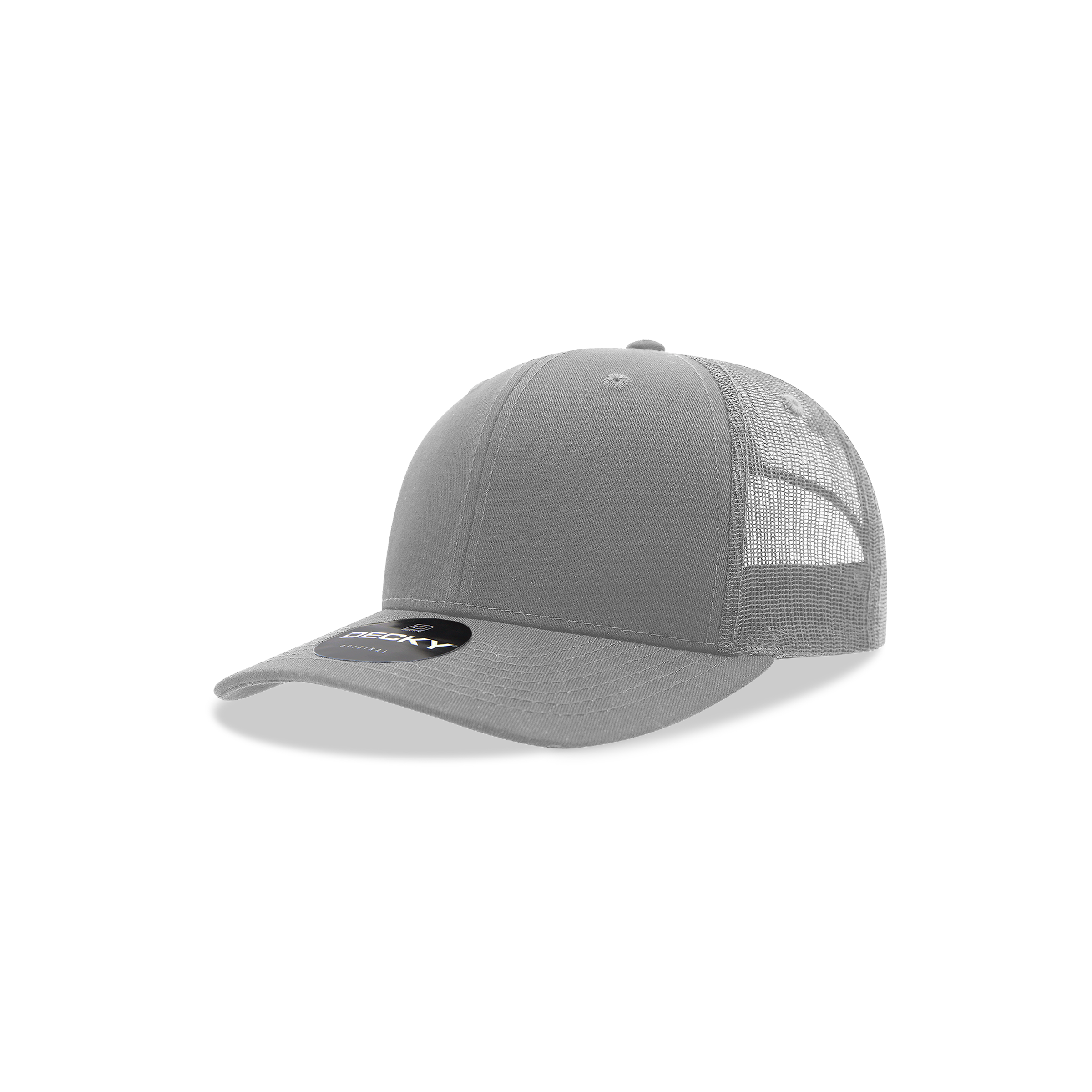 Decky 5019 Youth 6-Panel Mid Profile Structured Cotton Trucker Hat