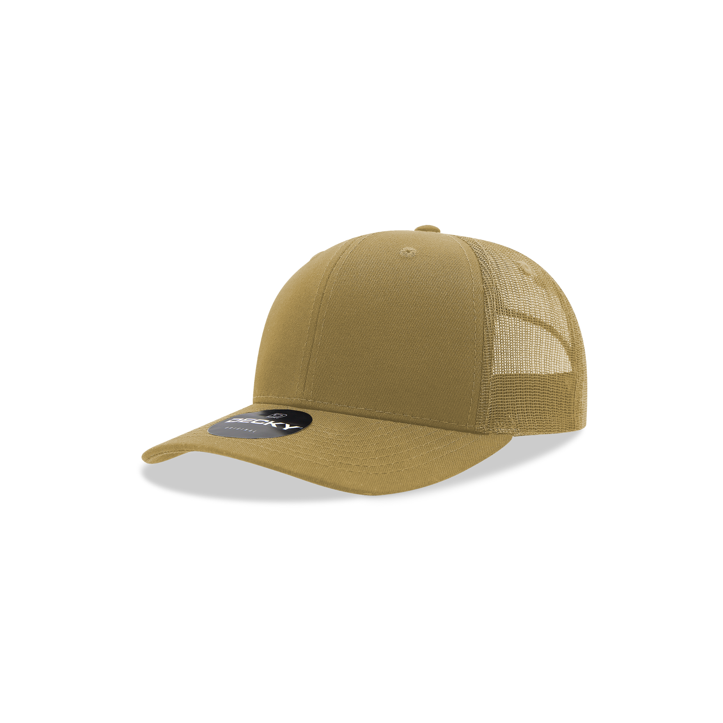 Decky 5019 Youth 6-Panel Mid Profile Structured Cotton Trucker Hat