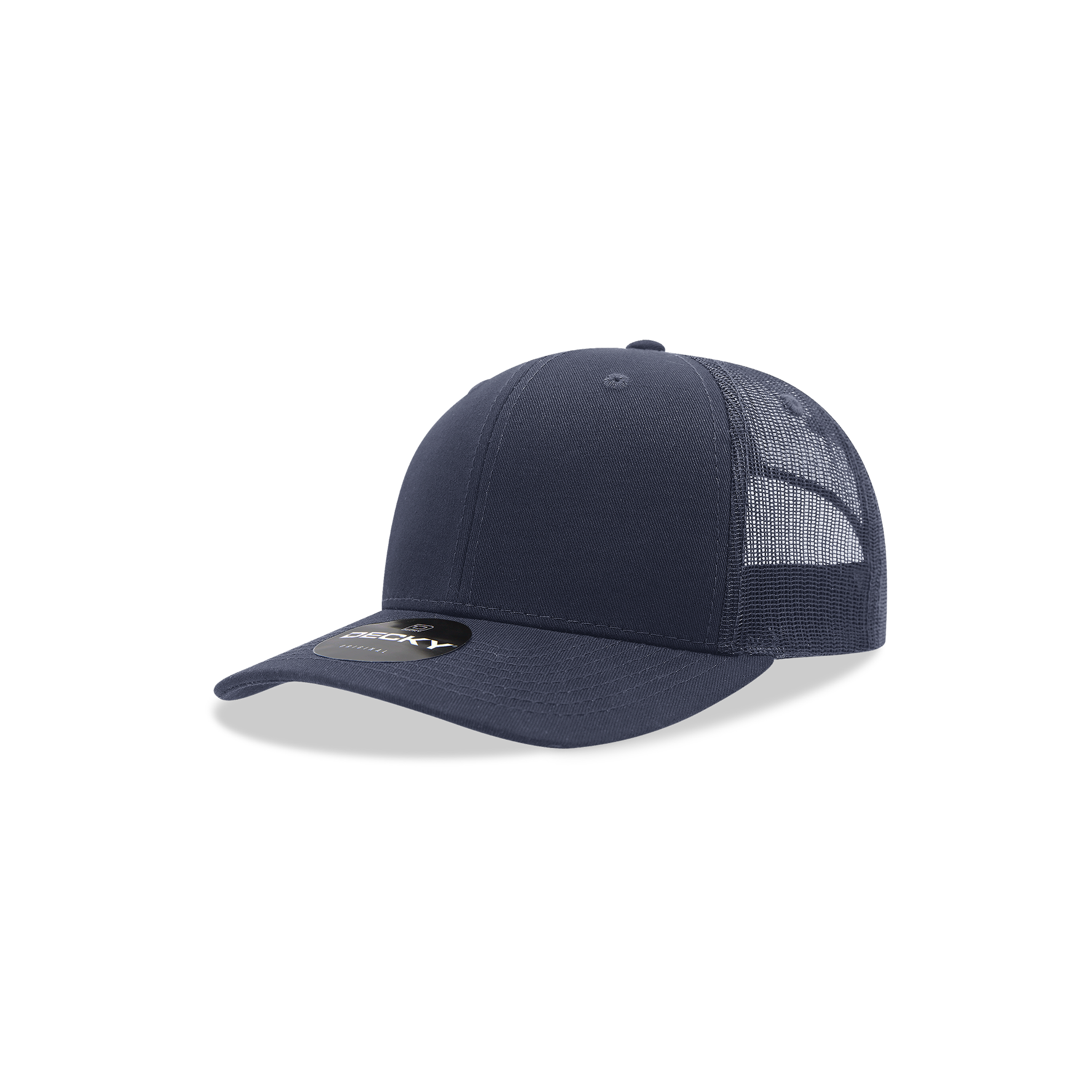 Decky 5019 Youth 6-Panel Mid Profile Structured Cotton Trucker Hat