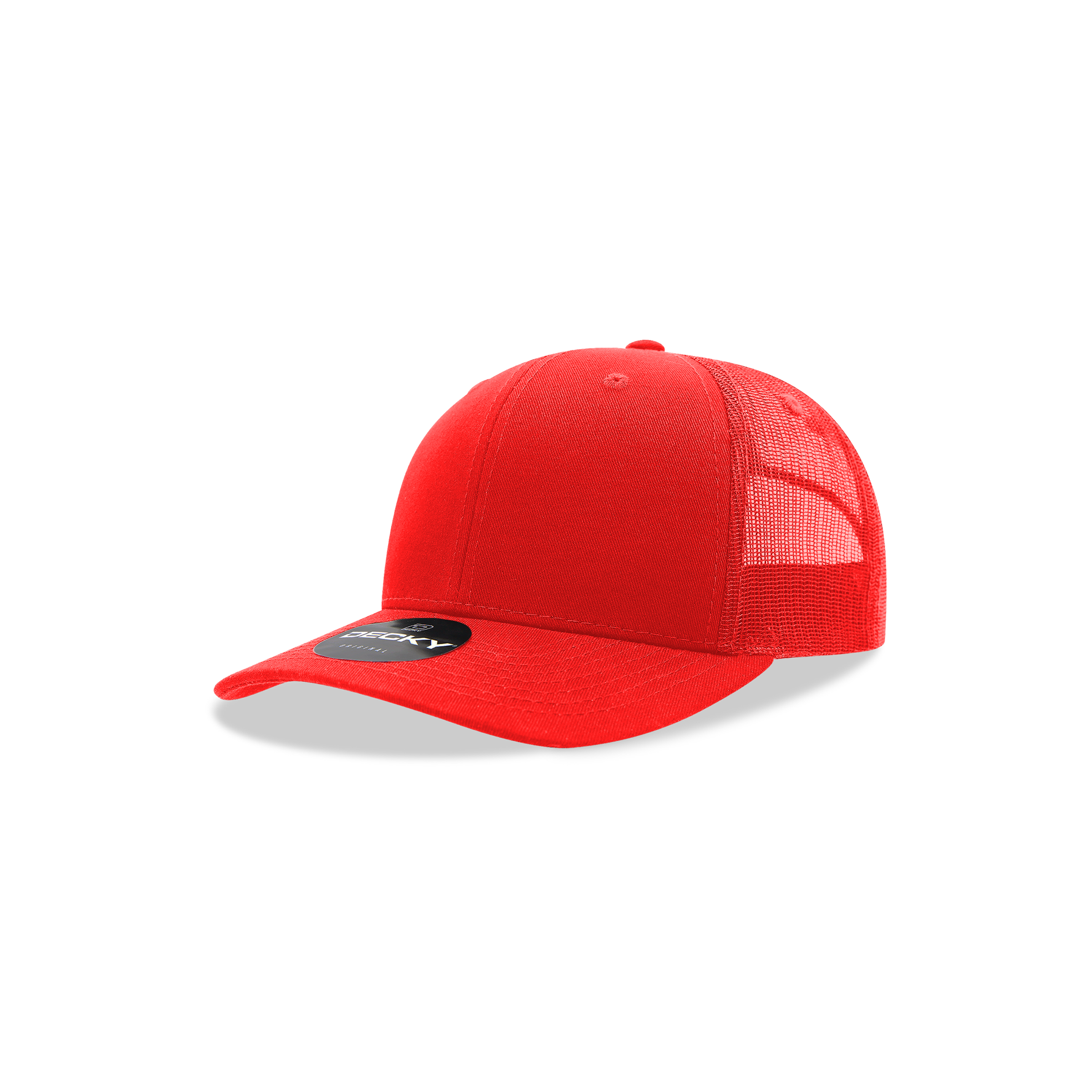 Decky 5019 Youth 6-Panel Mid Profile Structured Cotton Trucker Hat
