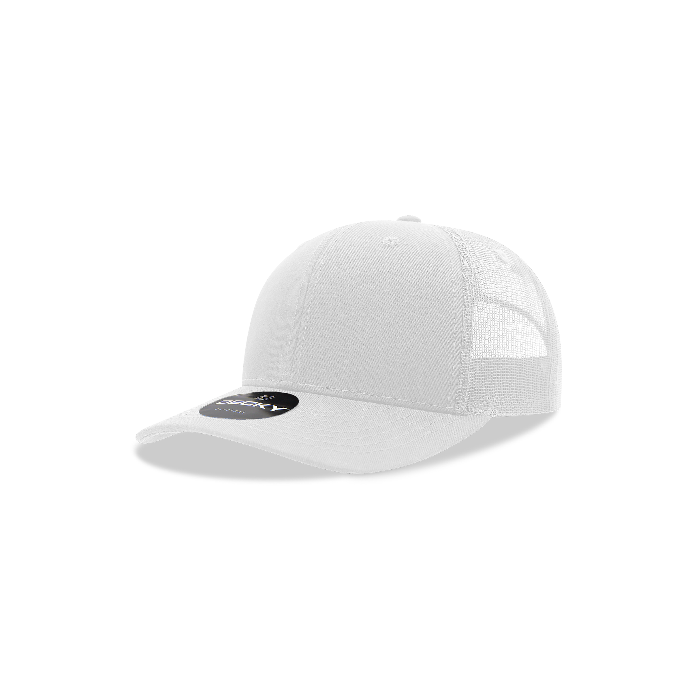 Decky 5019 Youth 6-Panel Mid Profile Structured Cotton Trucker Hat