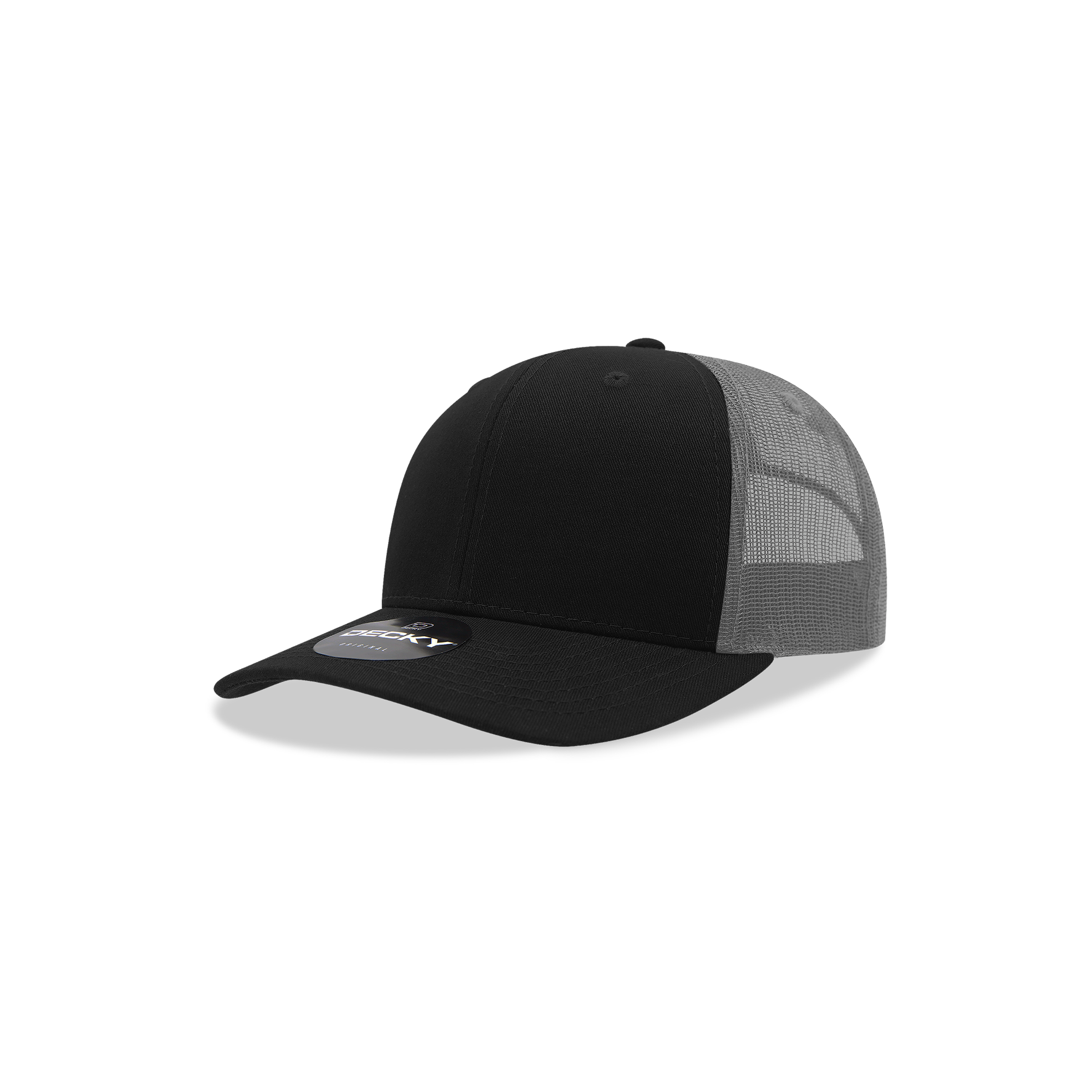 Decky 5019 Youth 6-Panel Mid Profile Structured Cotton Trucker Hat
