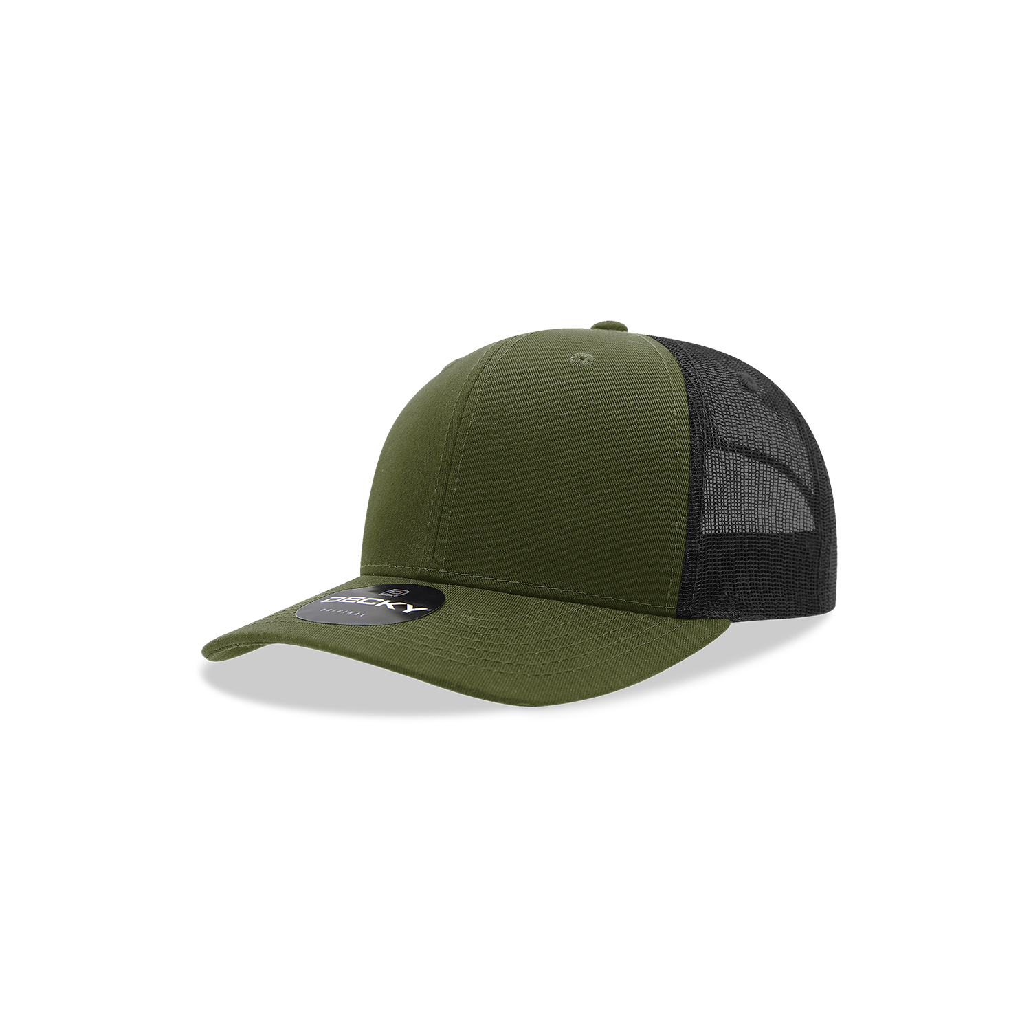 Decky 5019 Youth 6-Panel Mid Profile Structured Cotton Trucker Hat