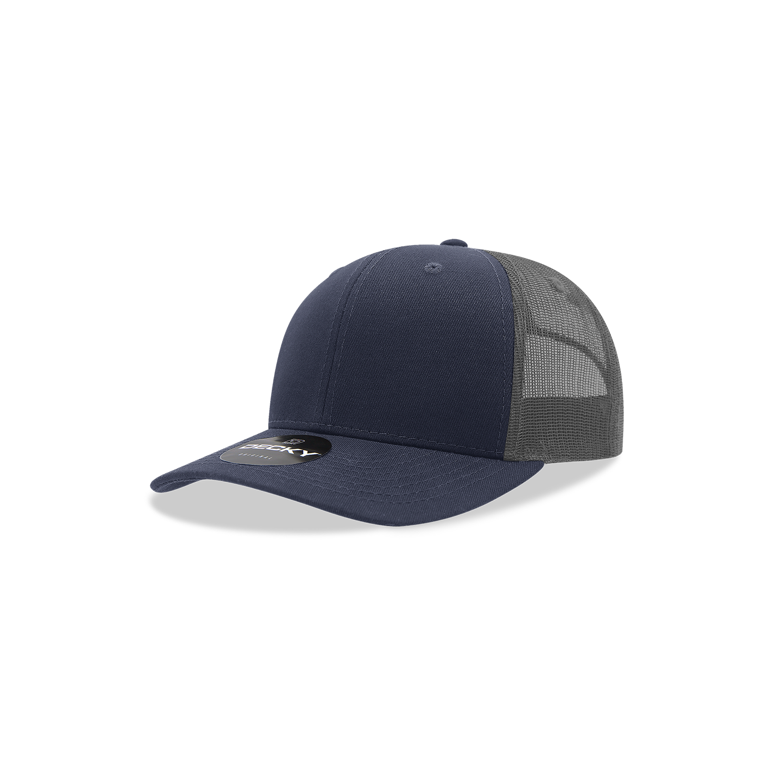 Decky 5019 Youth 6-Panel Mid Profile Structured Cotton Trucker Hat