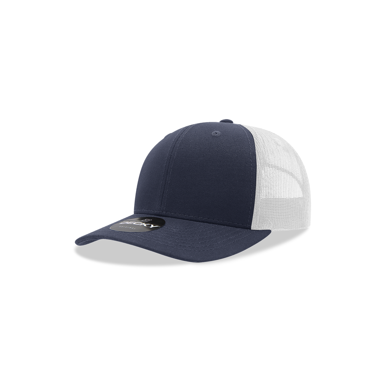 Decky 5019 Youth 6-Panel Mid Profile Structured Cotton Trucker Hat