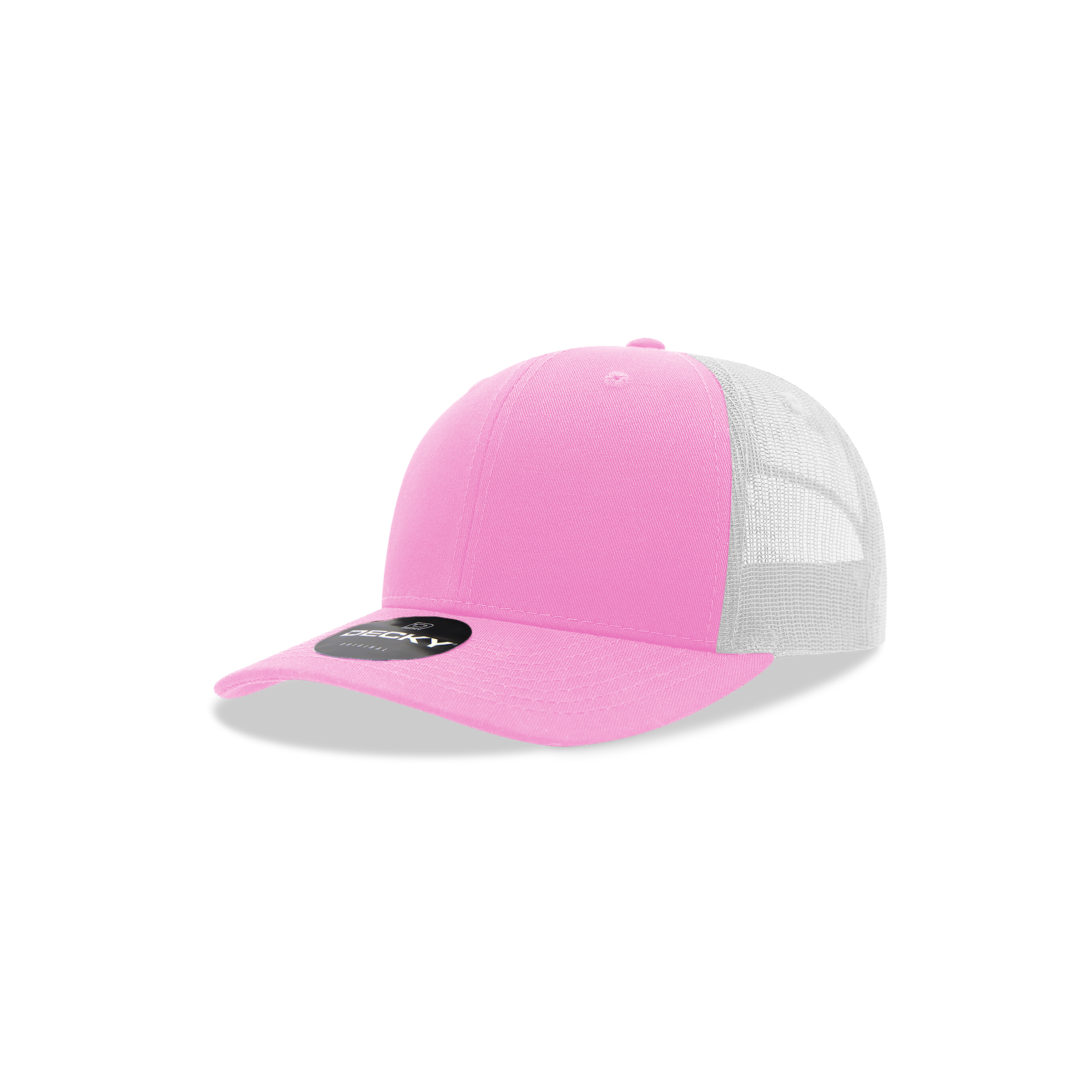 Decky 5019 Youth 6-Panel Mid Profile Structured Cotton Trucker Hat