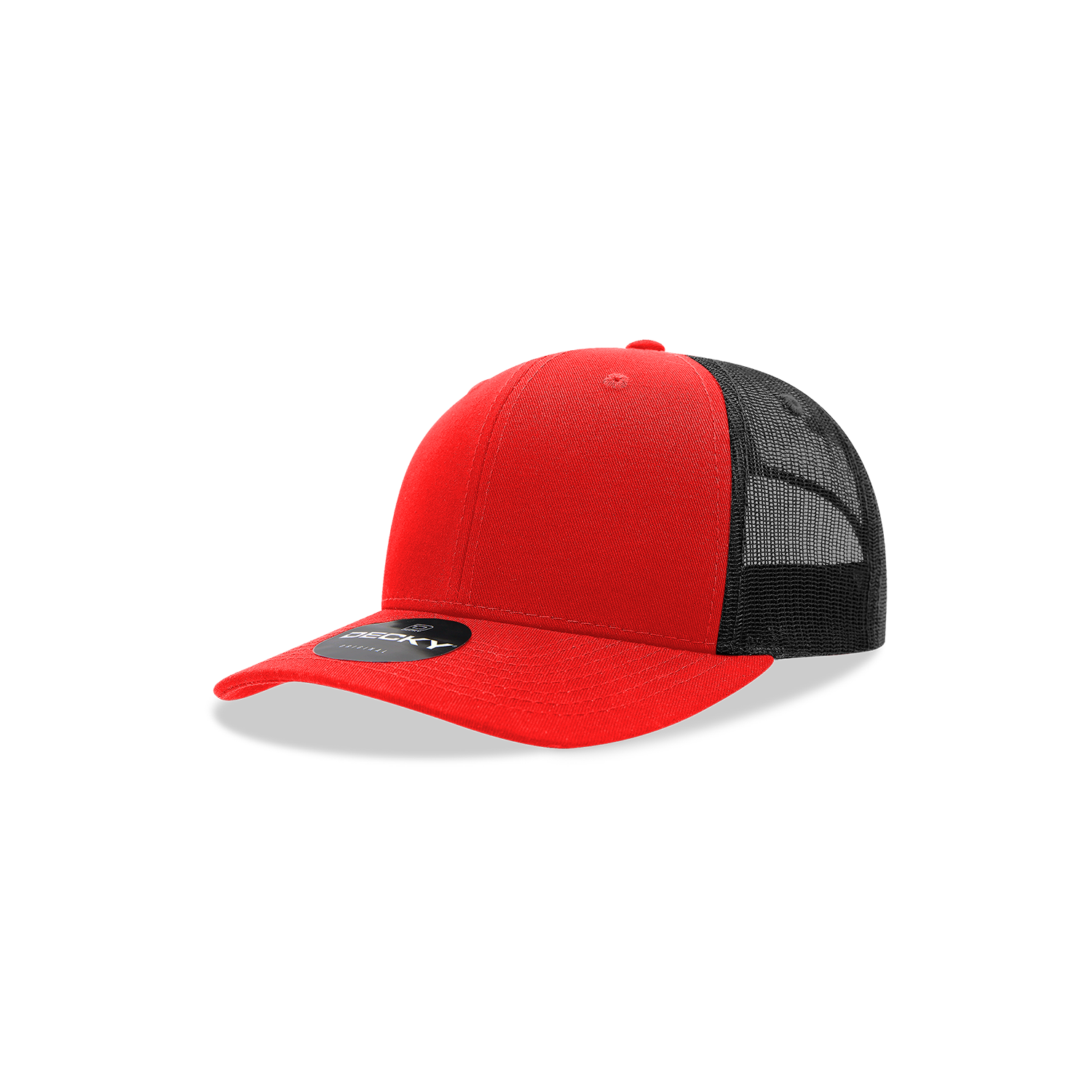 Decky 5019 Youth 6-Panel Mid Profile Structured Cotton Trucker Hat
