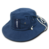 DECKY 510 Structured Cotton Aussie Hat, Drawstring
