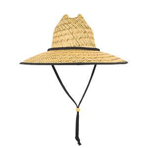 DECKY 528 Mat Straw Lifeguard Hat
