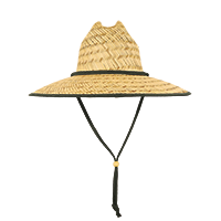 DECKY 528 Mat Straw Lifeguard Hat