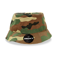 DECKY 5301 Relaxed Ripstop Bucket Hat