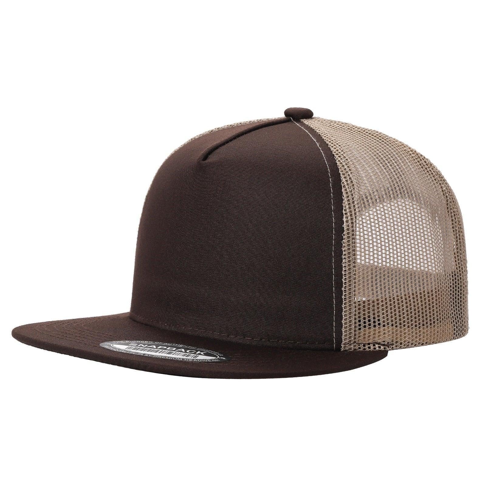 WAYCAP 5TFTM 5-Panel Tencel Solid & 2-Tone Trucker Hat