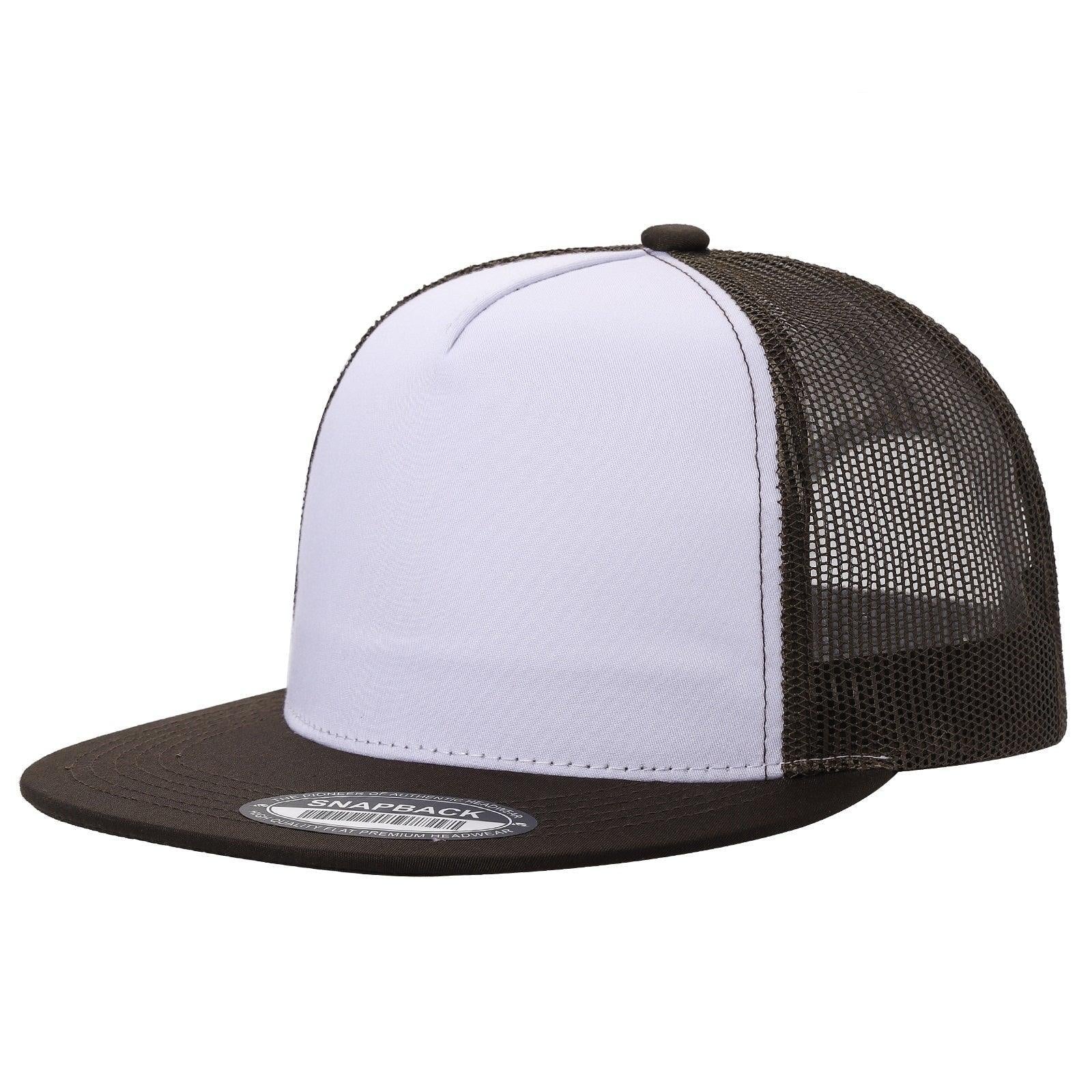 WAYCAP 5TFTM 5-Panel Tencel Solid & 2-Tone Trucker Hat