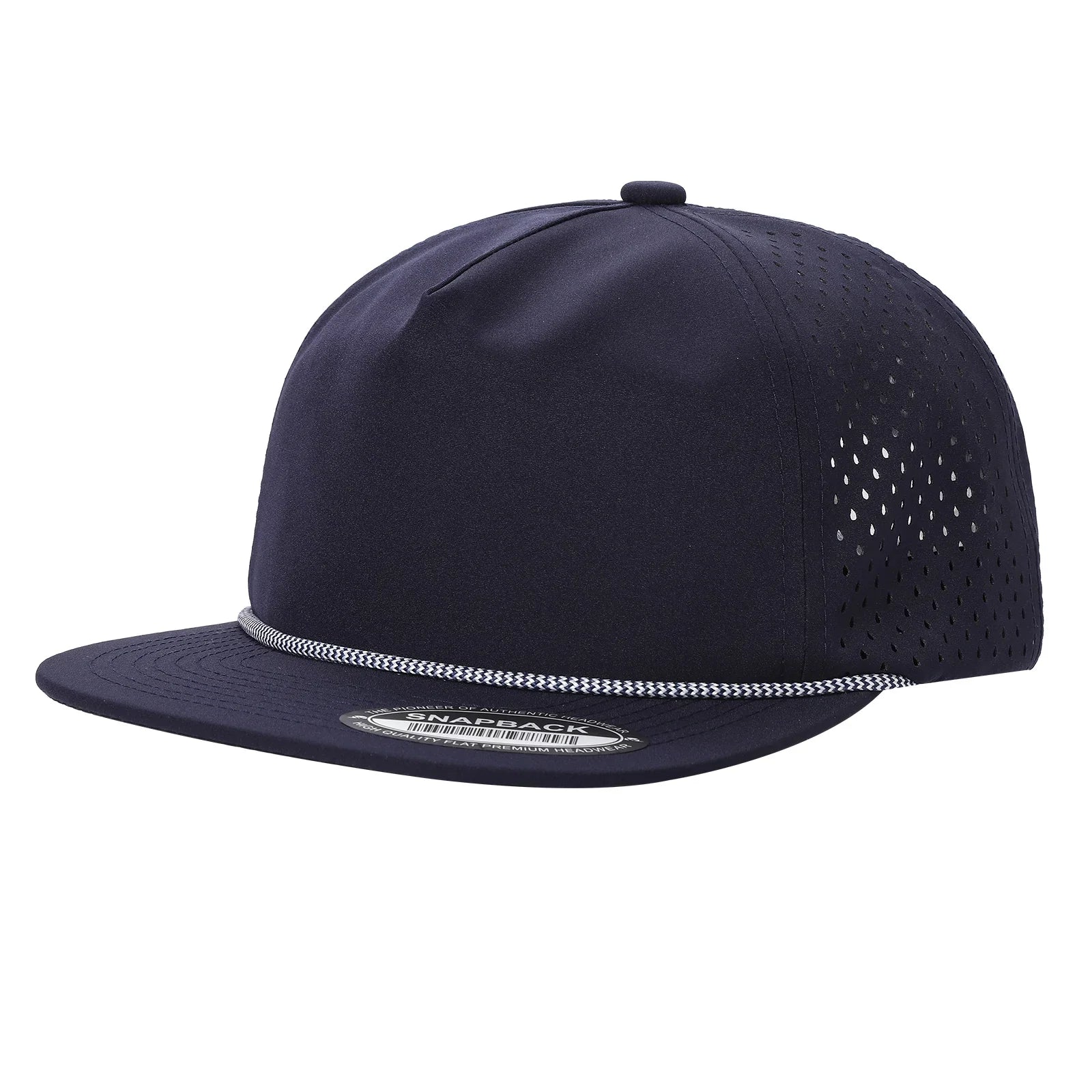 Waycap 5-Panel Waterproof Hat with Rope