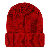 DECKY CLASSIC GI Watch Cap Cuffed Knit Beanie, Black | 600-BLK