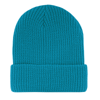 DECKY CLASSIC GI Watch Cap Cuffed Knit Beanie, Black | 600-BLK