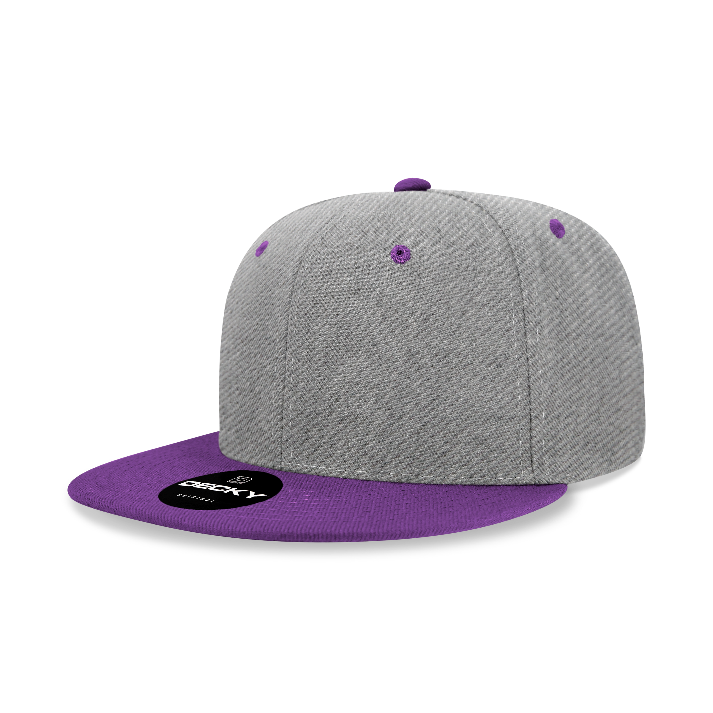 Decky 6020 6-Panel High Profile Structured Snapback Cap